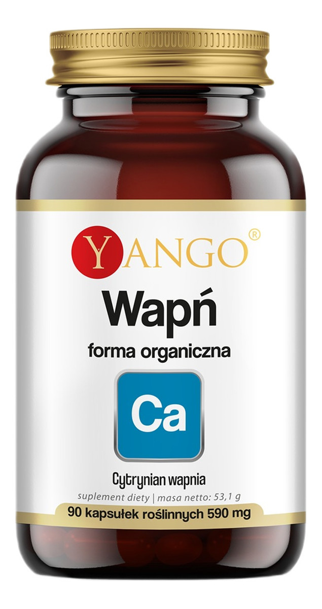 Cytrynian wapnia suplement diety 90 kapsułek
