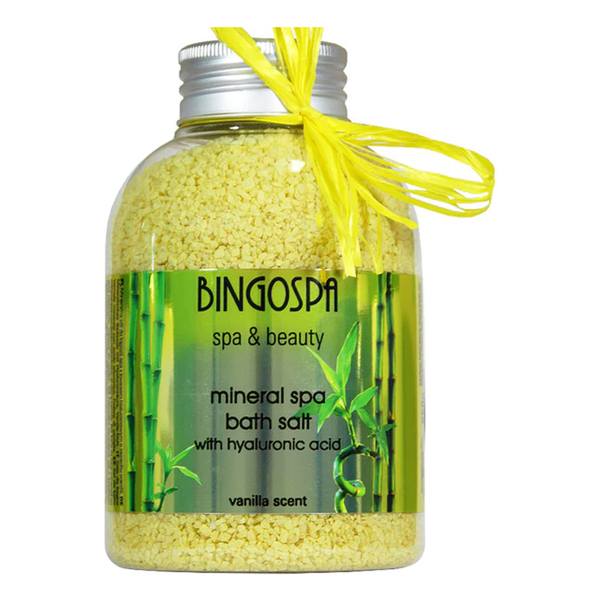 BINGOSPA Solankowa kąpiel jacuzzi Wanilia 650g