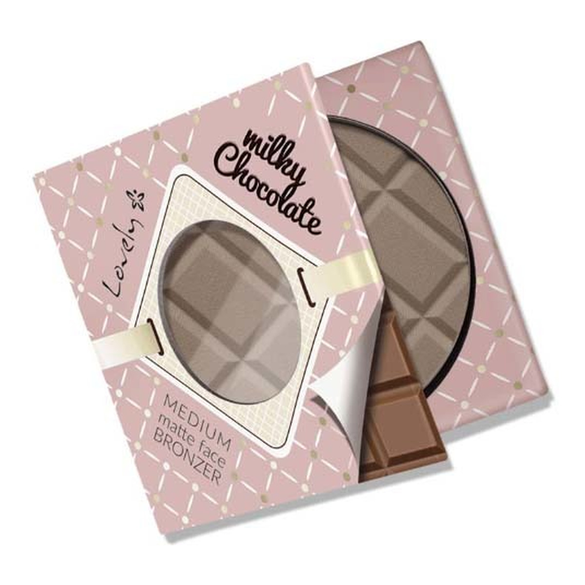 Wibo Matte Face Bronzer Puder Milky Chocolate 9g