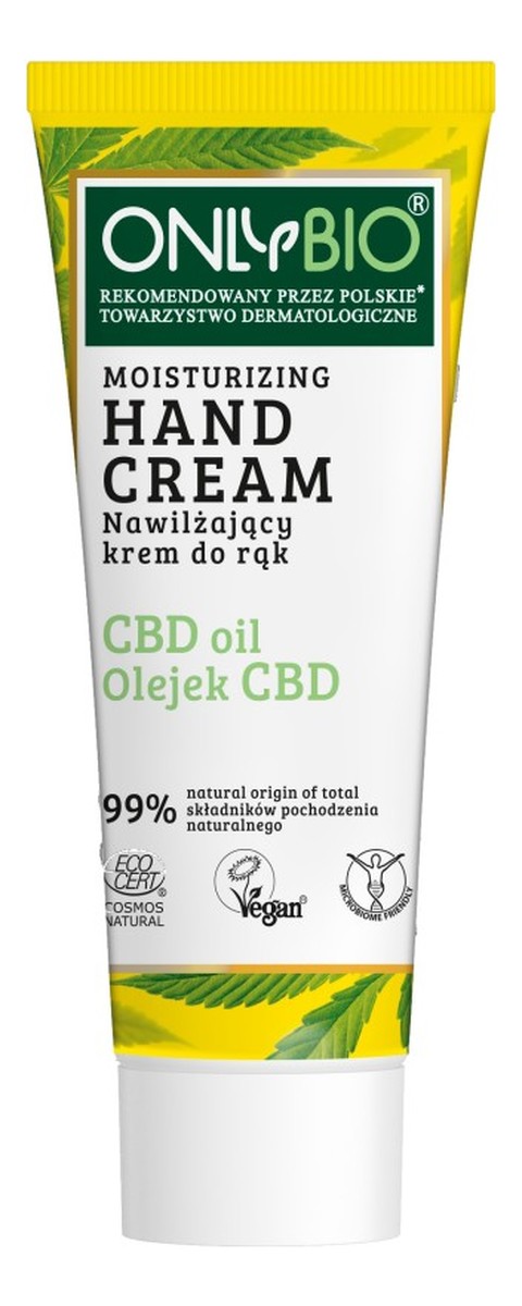Nawilżający krem do rąk CBD Oil