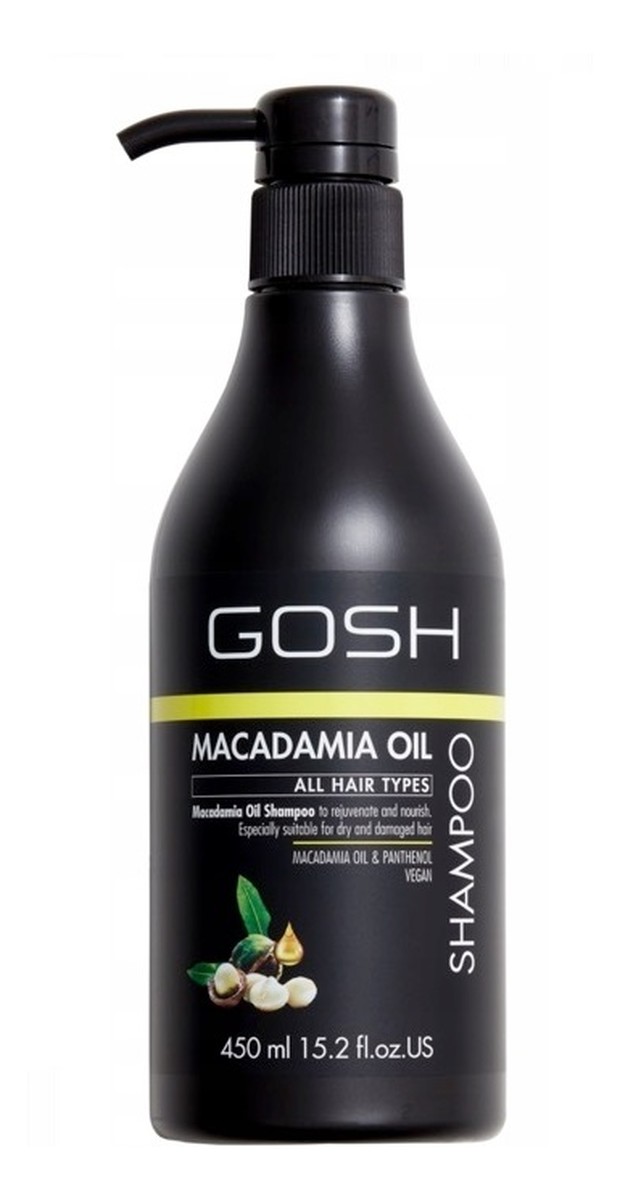 Macadamia oil szampon do włosów z olejem macadamia