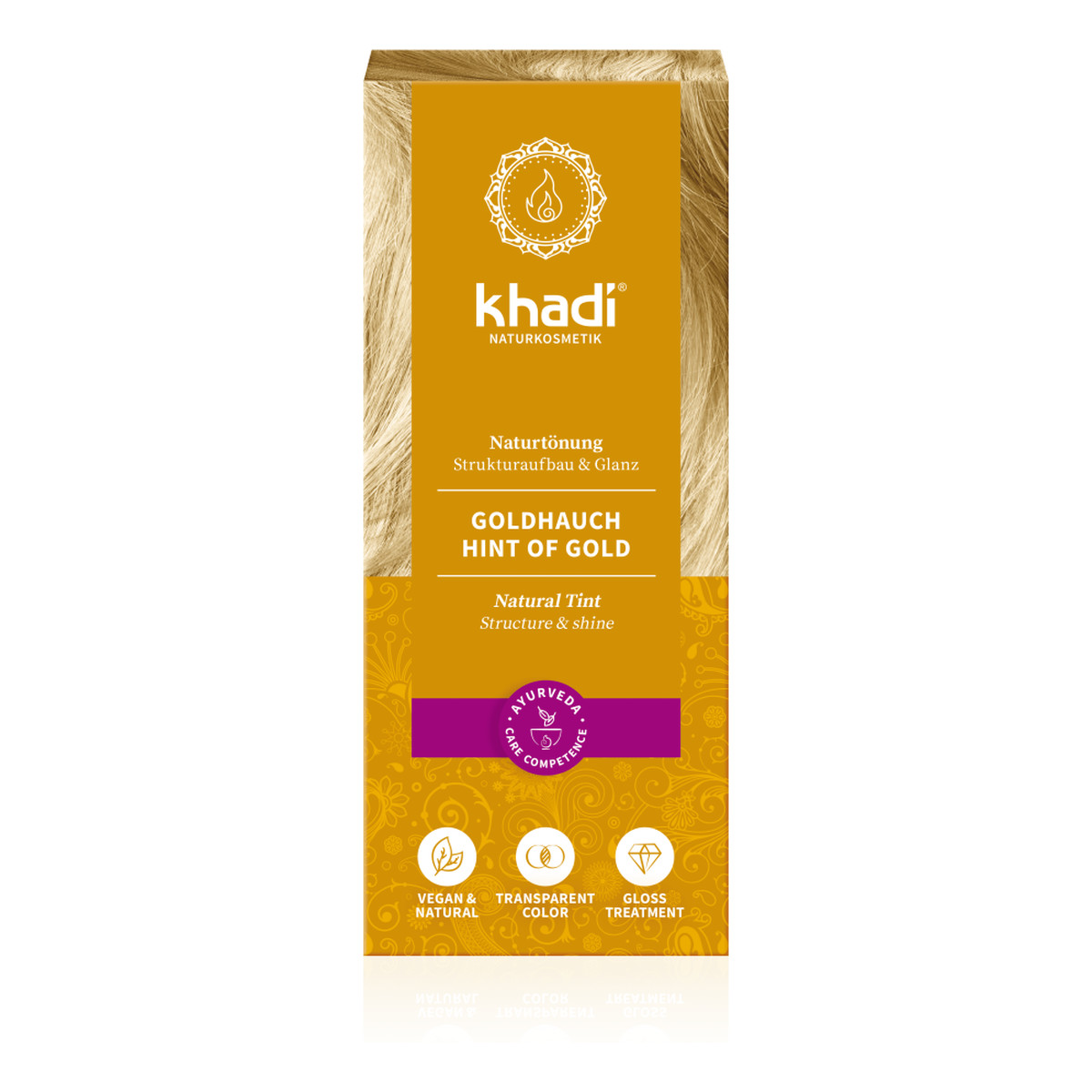 Khadi Naturalna Ziołowa Henna do Włosów 100g
