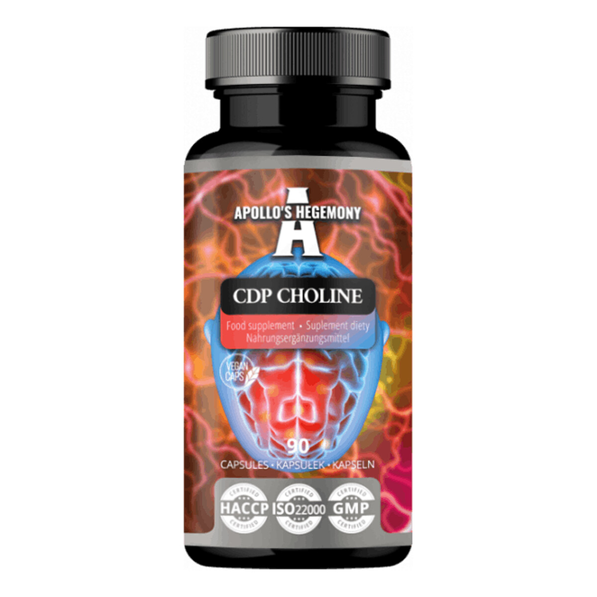 Apollo's Hegemony CDP Choline suplement diety 90 kapsułek
