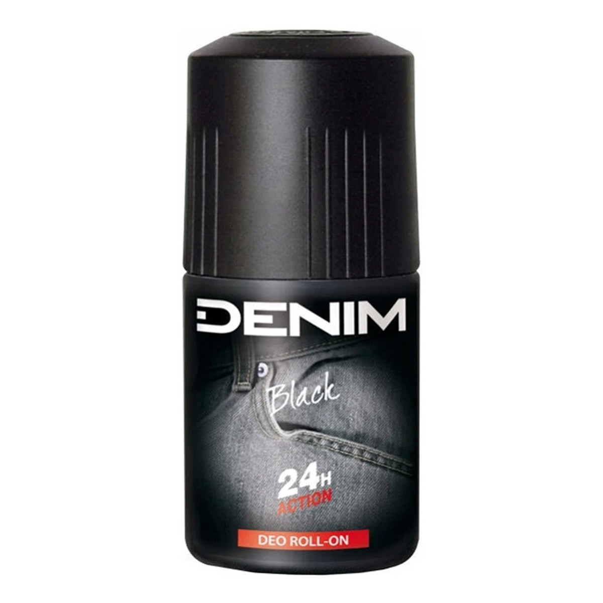 Denim Black dezodorant roll-on męski 24h 50ml