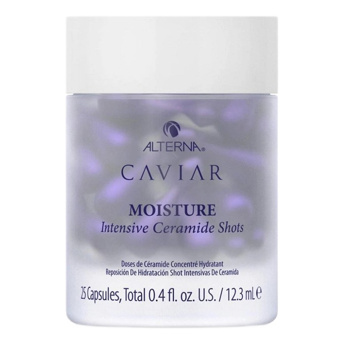 Alterna Caviar moisture intensive ceramide shots koncentrat silnie regenerujący włosy 25 kapsułek
