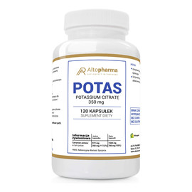 Potas cytrynian potasu suplement diety