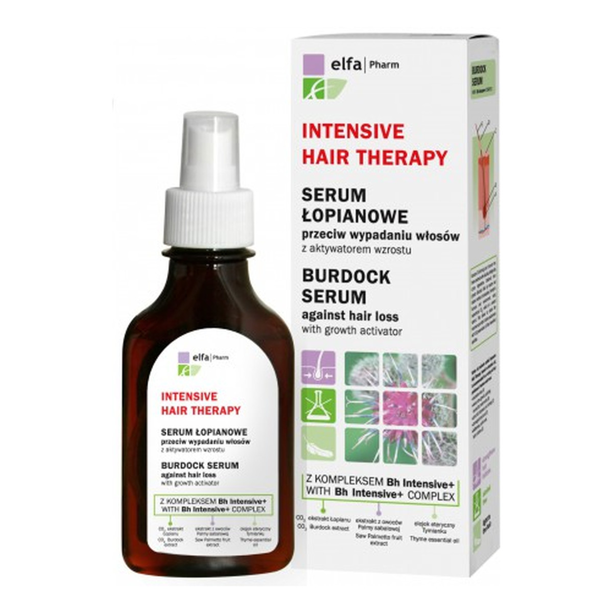 Intensive Hair Therapy Serum Łopianowe Do Włosów 100ml