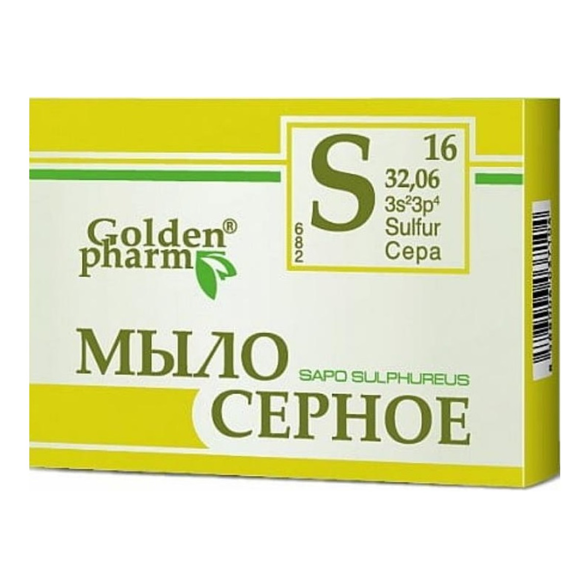 Golden Pharm Mydło w kostce siarkowe 70g