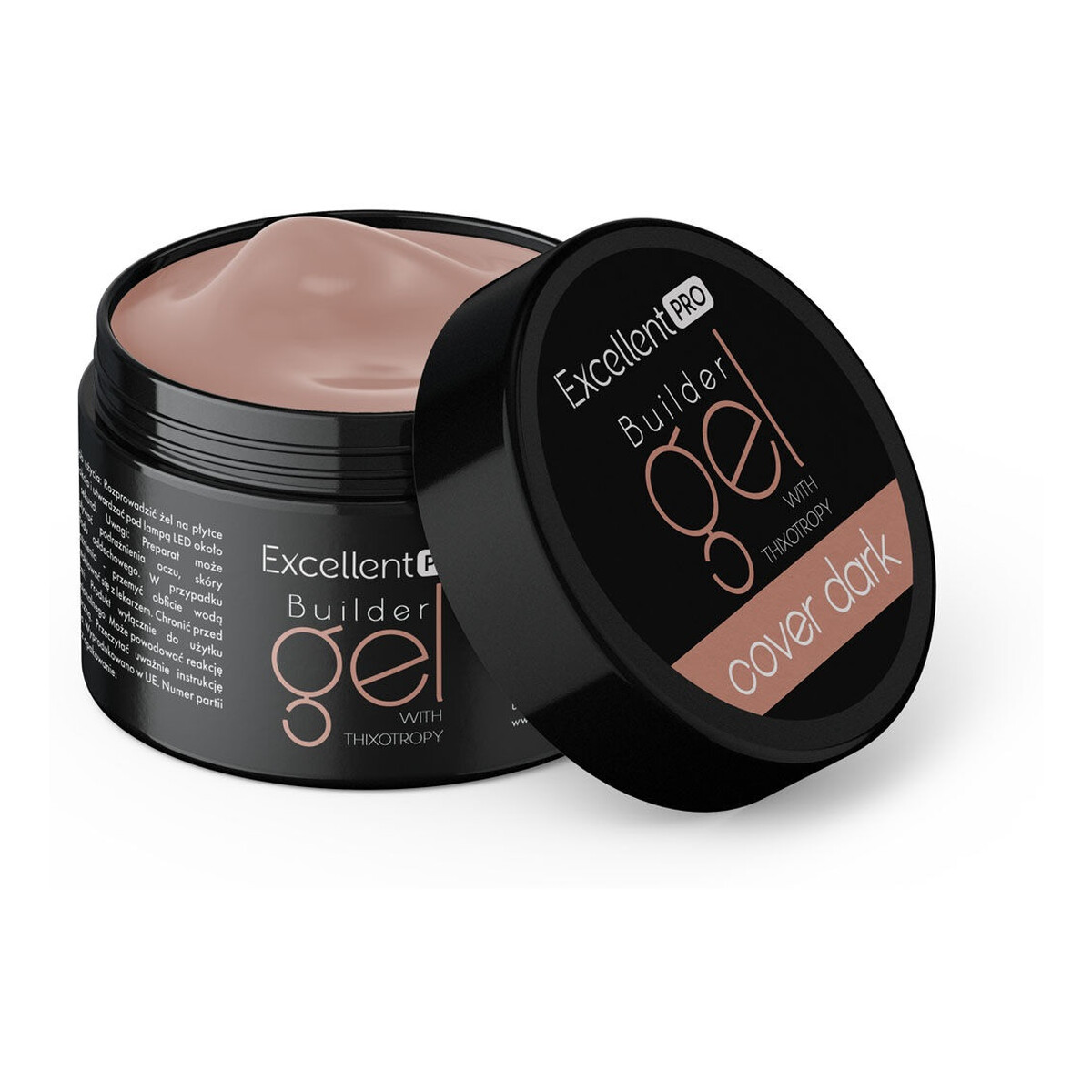 Excellent PRO Builder Gel With Thixotropy Żel budujący cover dark 50g