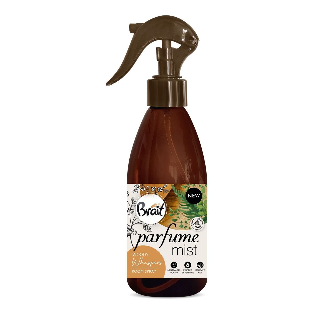 Brait Parfume Mist Mgiełka odświeżająca do pomieszczeń-woody whispers 325ml