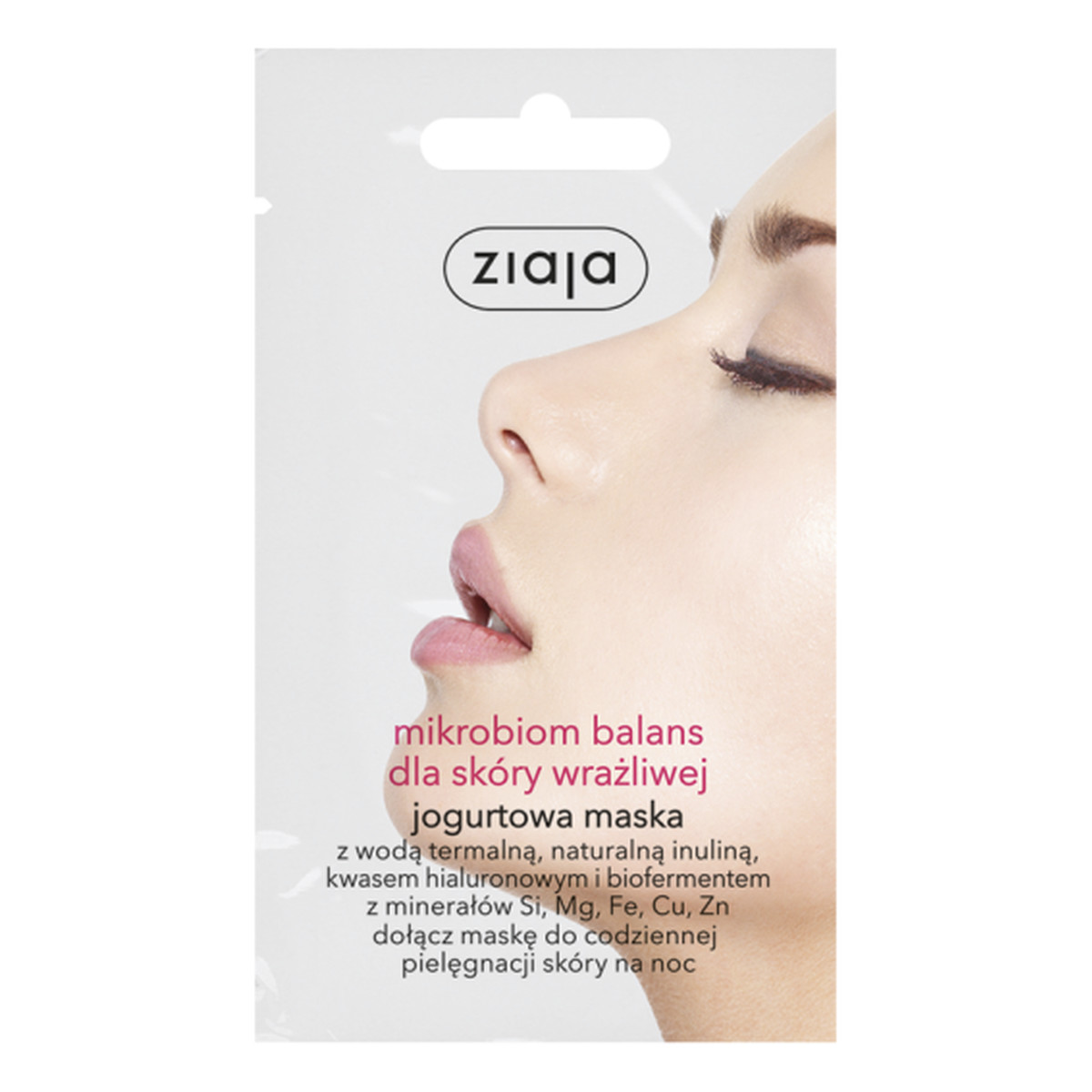 Ziaja Maseczka Mikrobiom Balans Dla Skóry Wrażliwej 7ml