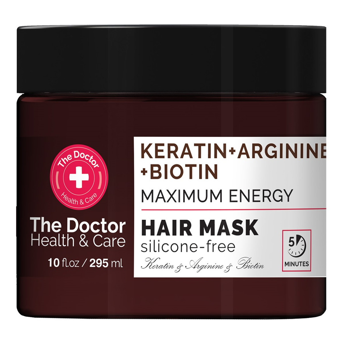 The Doctor Health & care maska do włosów wzmacniająca keratyna + arginina + biotyna