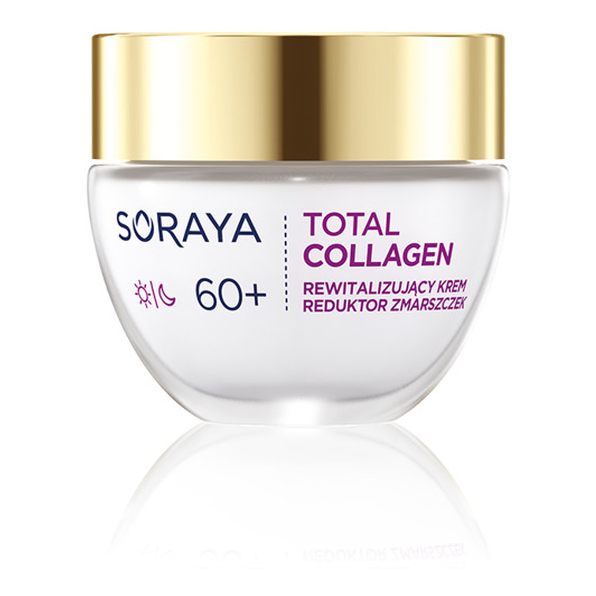 Soraya Total Collagen 60+ KREM DO TWARZY REWITALIZUJĄCY na dzień i noc 50ml