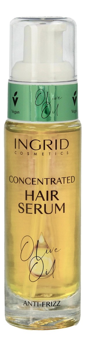 Skoncentrowane serum do włosów z olejkiem oliwkowym przeciw puszeniu