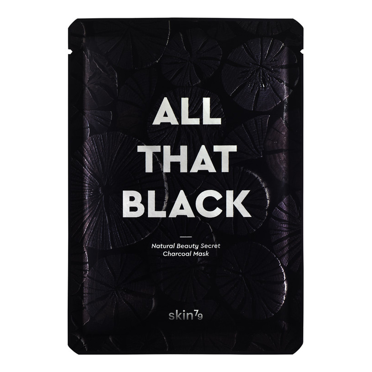 Skin79 All that Black Mask Brightening & Moisturizing maska w płacie z pyłem węglowym 25g