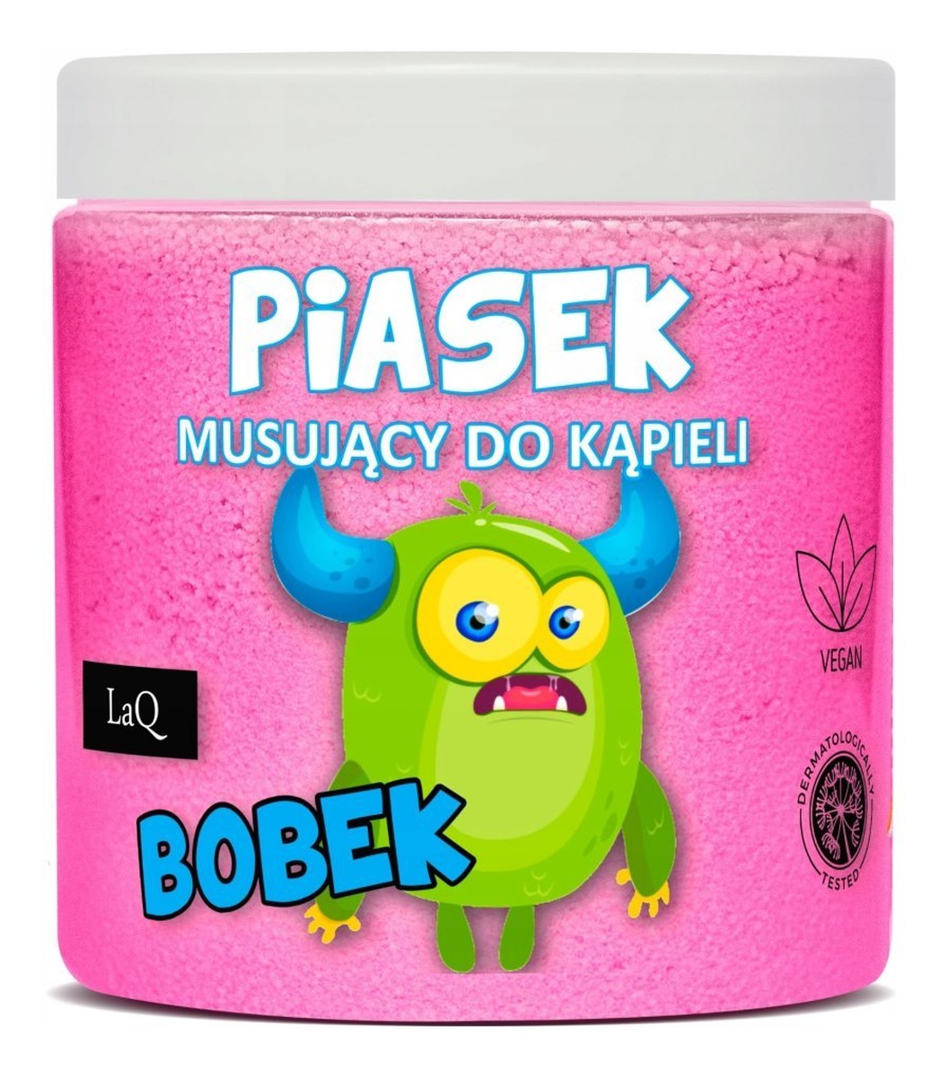 Piasek musujacy do kąpieli Różowy