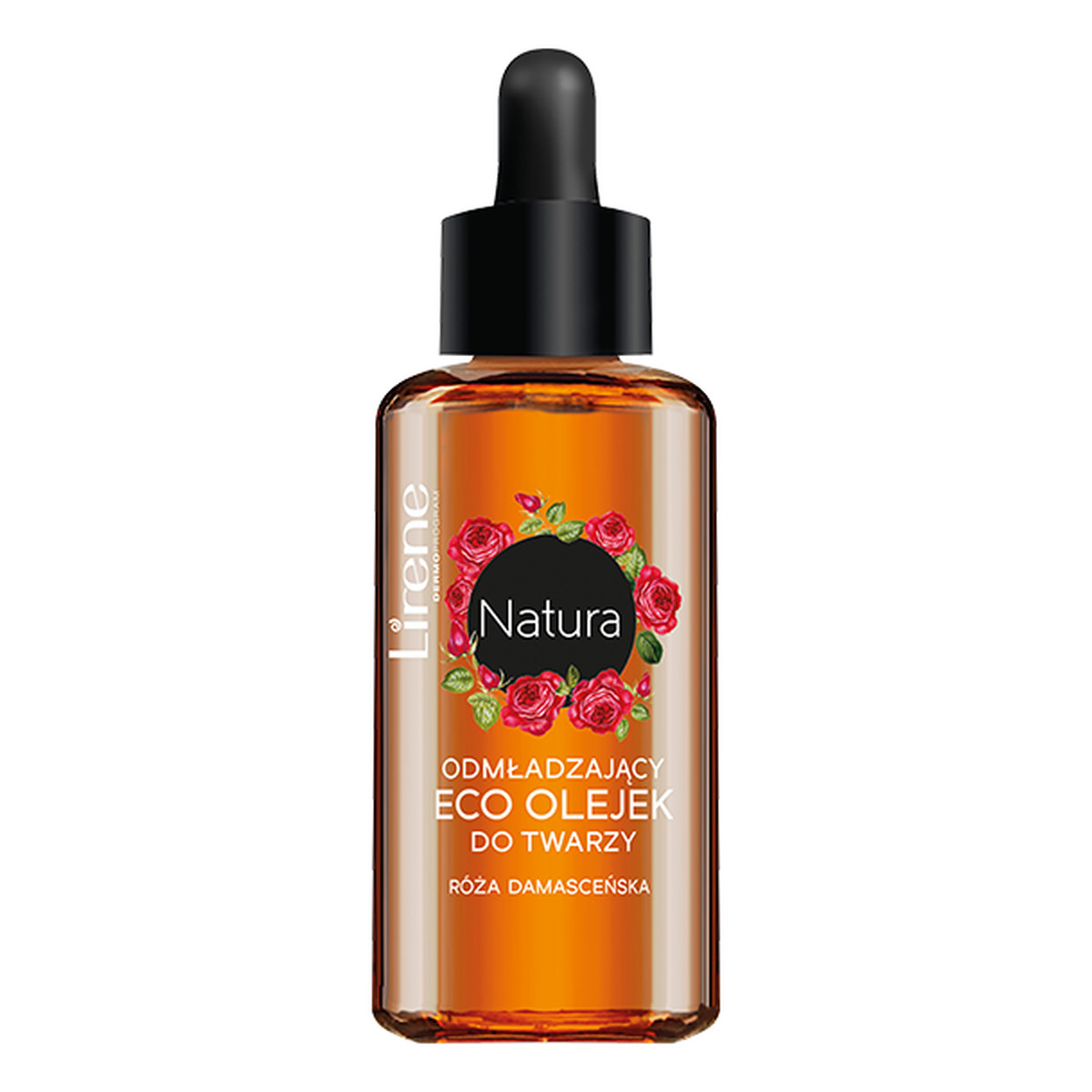 Lirene Natura Odmładzający eco olejek do twarzy vege Róża Damasceńska 30ml