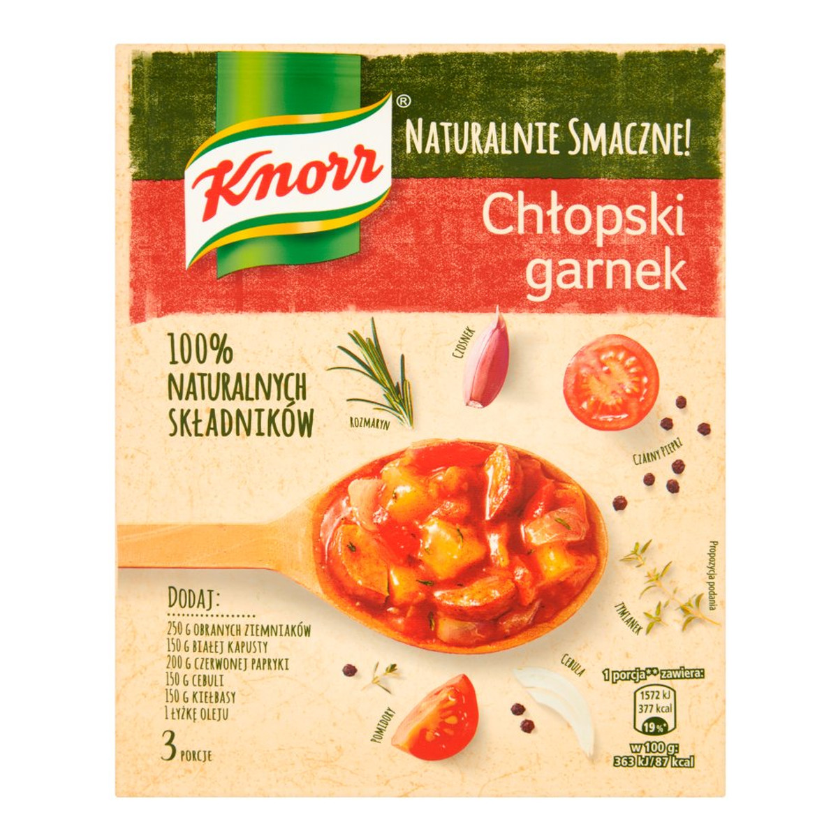 Knorr Naturalnie Smaczne! chłopski garnek 63g