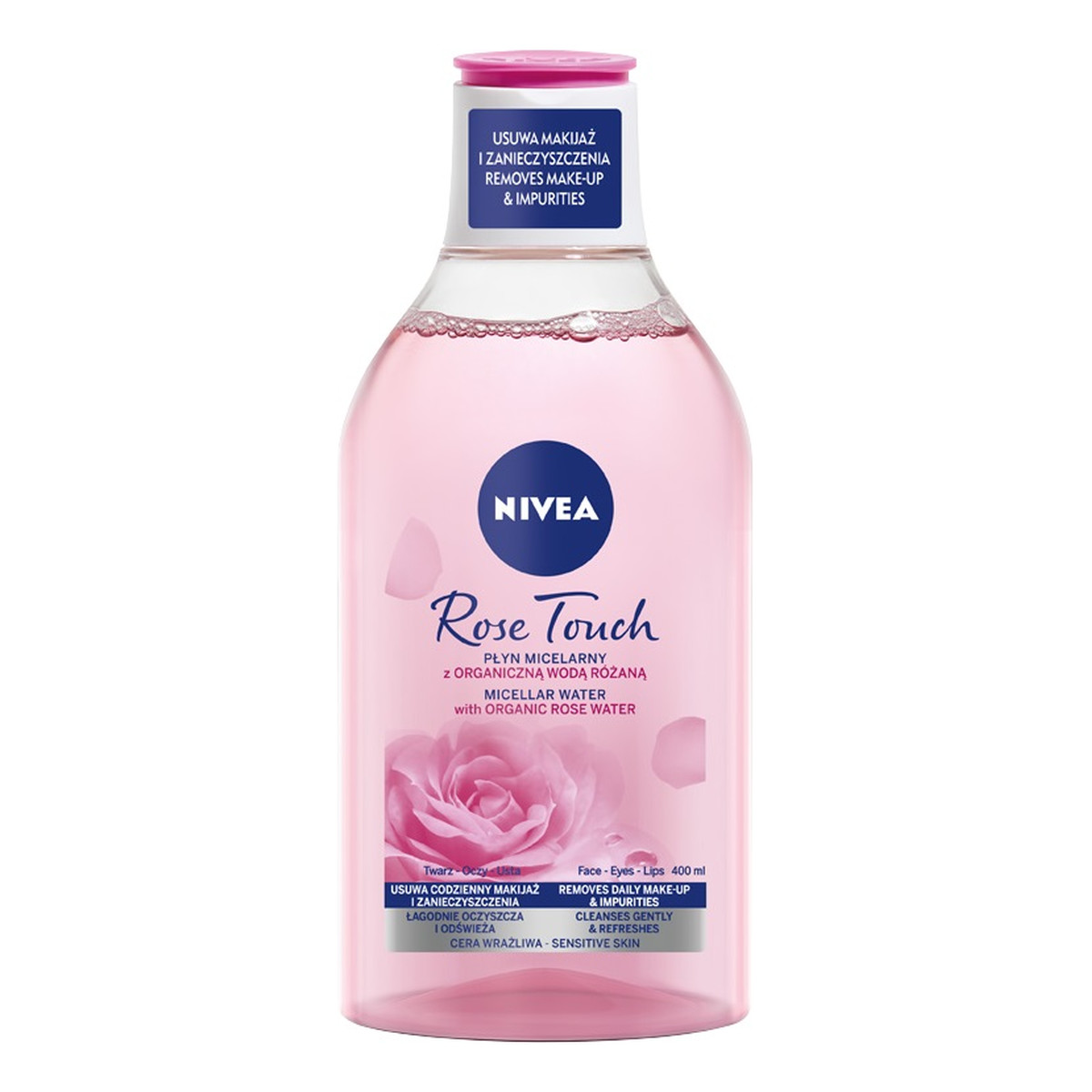 Nivea Rose touch płyn micelarny z organiczną wodą różaną 400ml