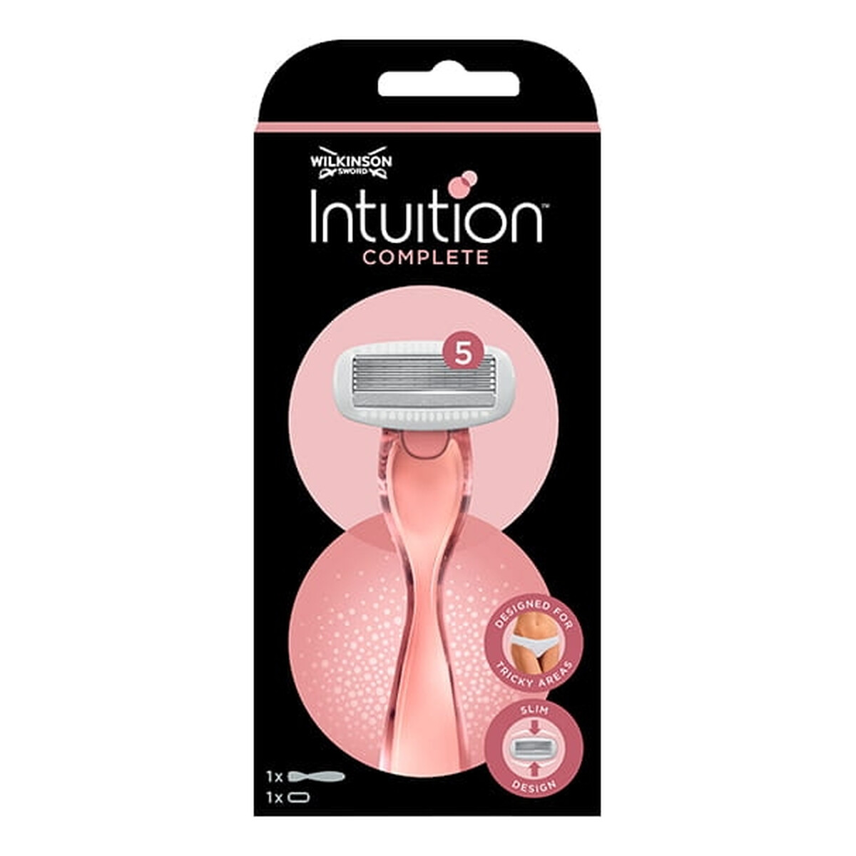 Wilkinson Intuition Complete Maszynka do golenia z wymiennymi 1szt z 5 Ostrzami Dla Kobiet