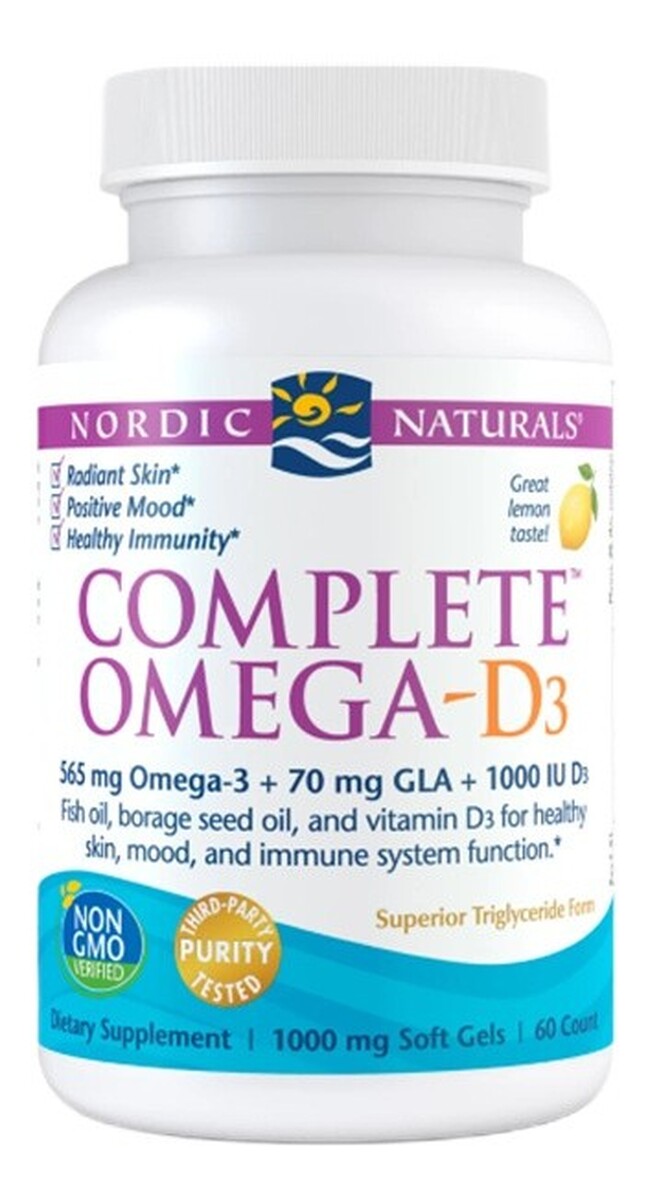 Complete omega-d3 suplement diety 60 kapsułek