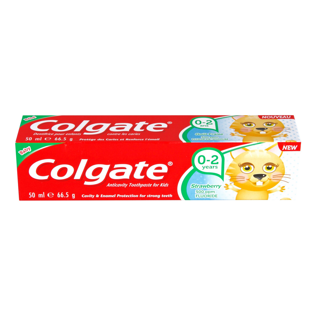 Colgate Kids 0-2 years pasta do zębów dla dzieci Strawberry 50ml