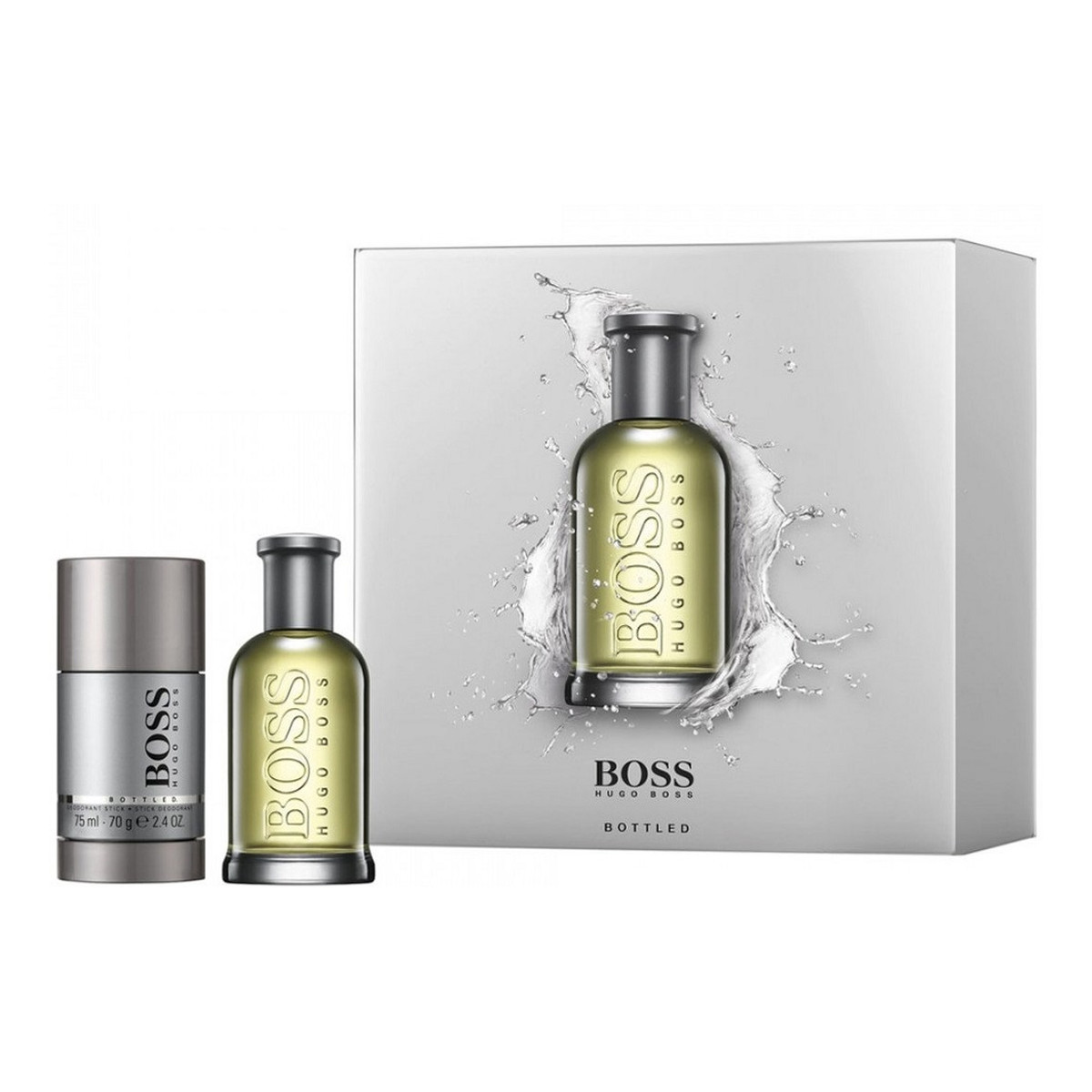 Hugo Boss Bottled Zestaw woda toaletowa spray 50ml + dezodorant sztyft 75ml