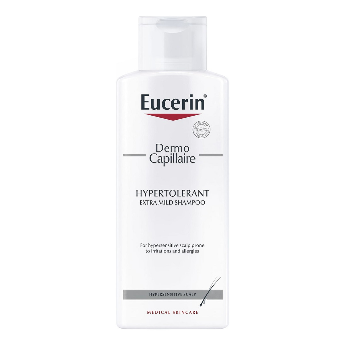 Eucerin Dermocapillaire hypertolerant łagodzący szampon do włosów 250ml