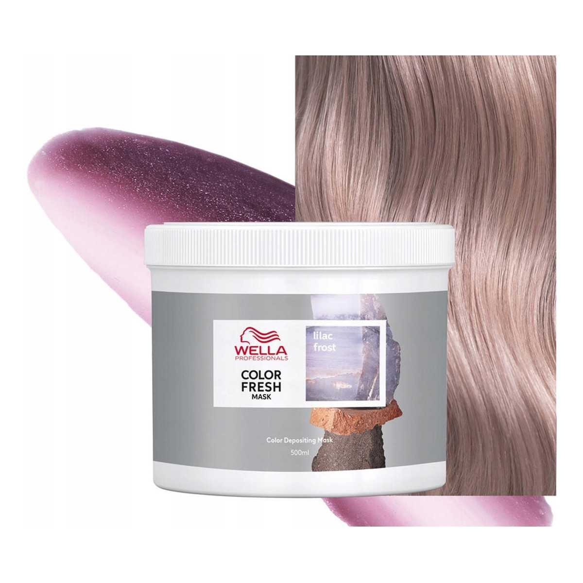Wella Professionals Color Fresh Mask Odżywcza maska koloryzująca Lilac Frost 500ml