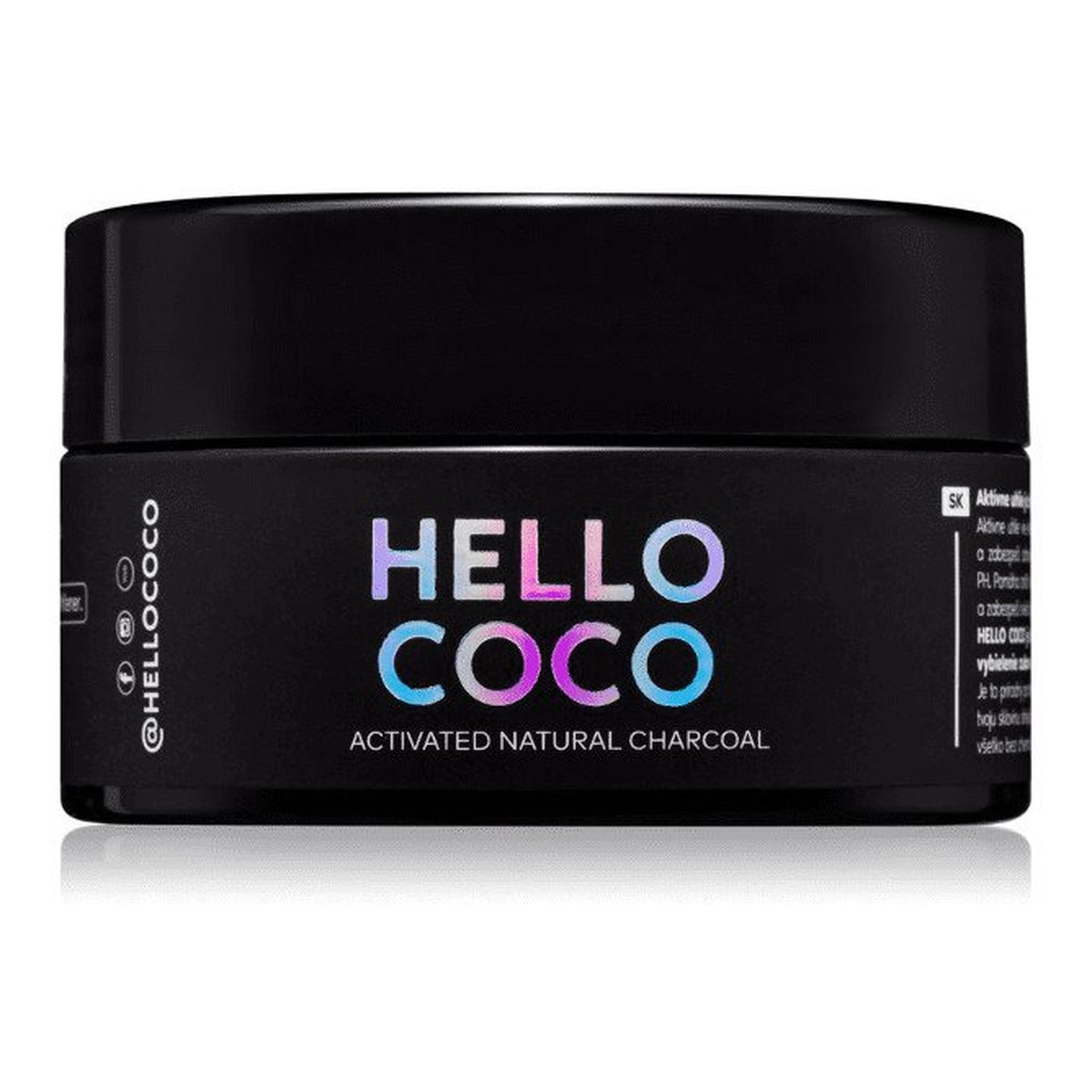 Hello Coco Sweet Mint węgiel aktywny do wybielania zębów 30g