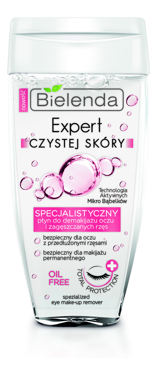 Specjalistyczny Płyn Do Demakijażu Oczu i Zagęszczonych Rzęs