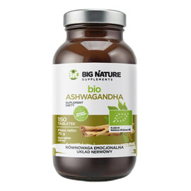 Bio ashwagandha suplement diety 150 tabletek