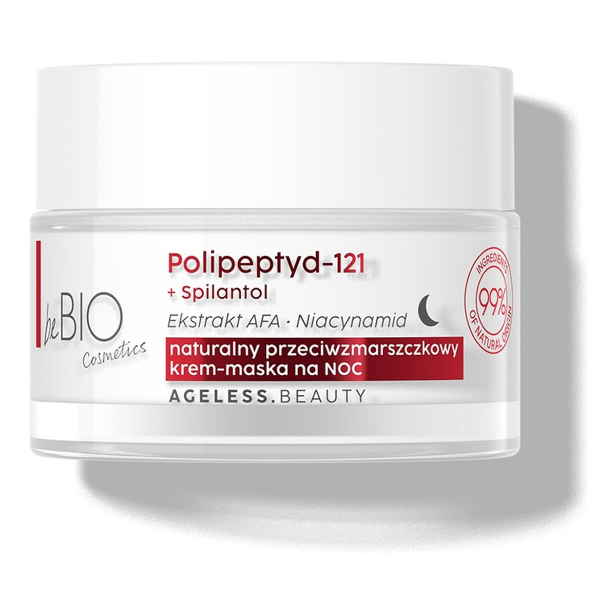 Be Bio Ewa Chodakowska Ageless Beauty naturalny przeciwzmarszczkowy Krem-maska na noc 50ml