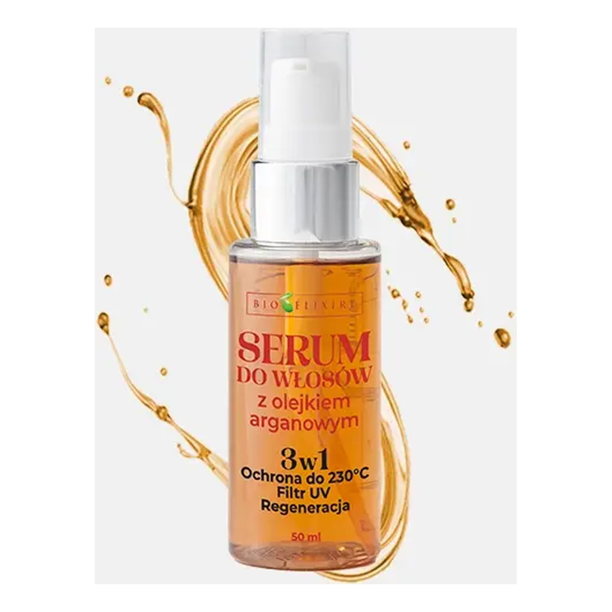 Bioelixire Serum do włosów z olejkiem arganowym 3w1 50ml