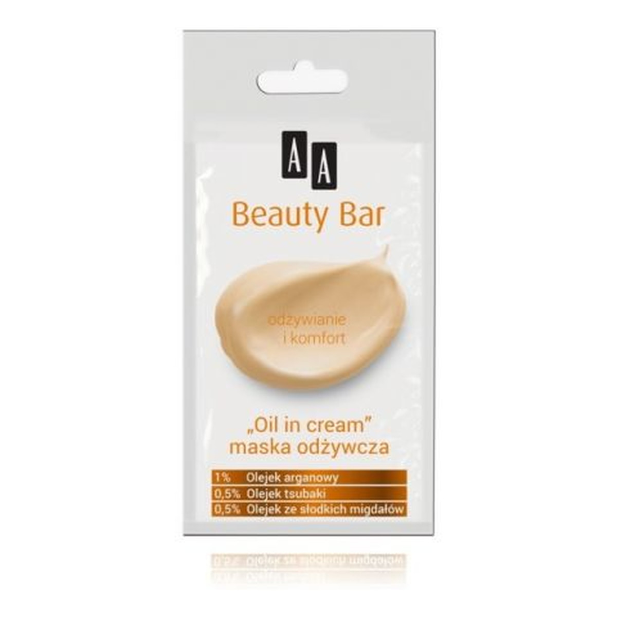 AA AA Beauty Bar Maska odżywcza "Oil in Cream" 8ml