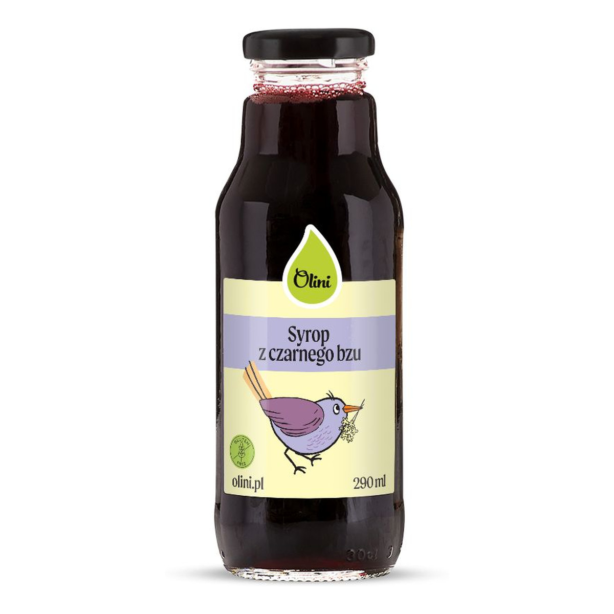 Olini Syrop z czarnego bzu dla dzieci 290ml