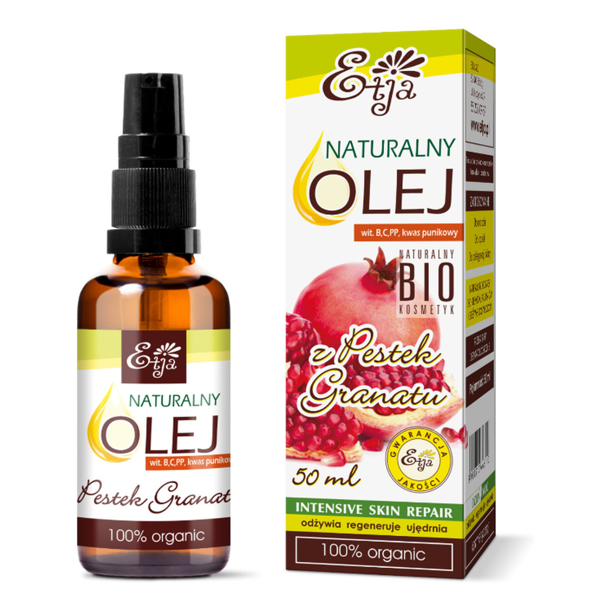 Etja Olej z pestek granatu BIO 50ml