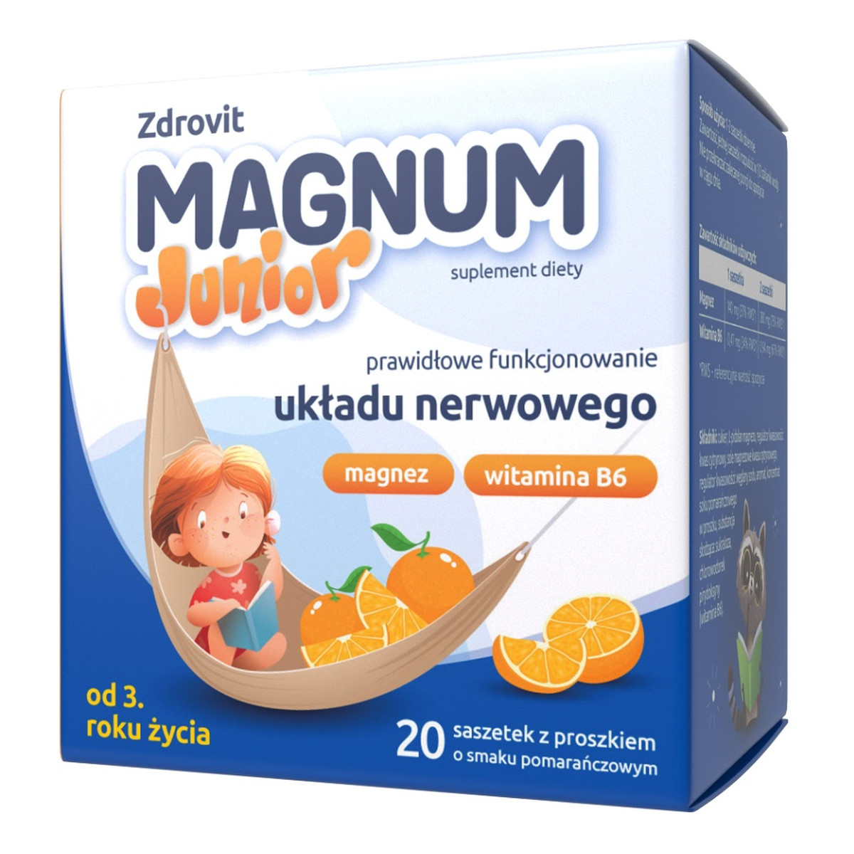 Zdrovit Magnum Junior suplement diety 20 saszetek