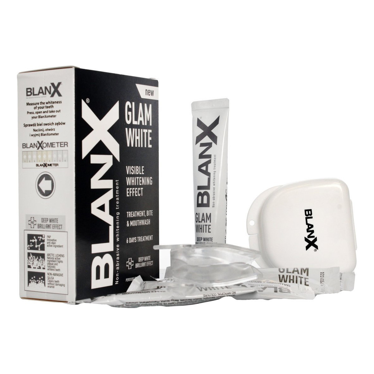 BlanX Glam White 6-dniowa Ekspresowa Kuracja wybielająca zęby 1op. 40ml