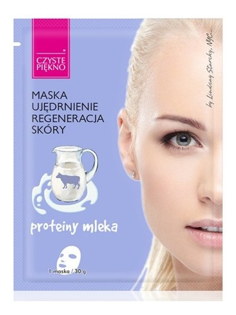 Maska W Płachcie Ujędrnienie Regeneracja Skóry Proteiny Mleka
