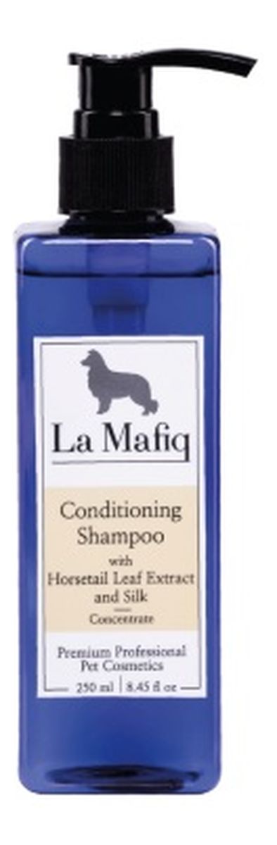 Conditioning Shampoo szampon do sierści zwierząt odżywiający z ekstraktem z liści skrzypu polnego i jedwabiu - koncentrat