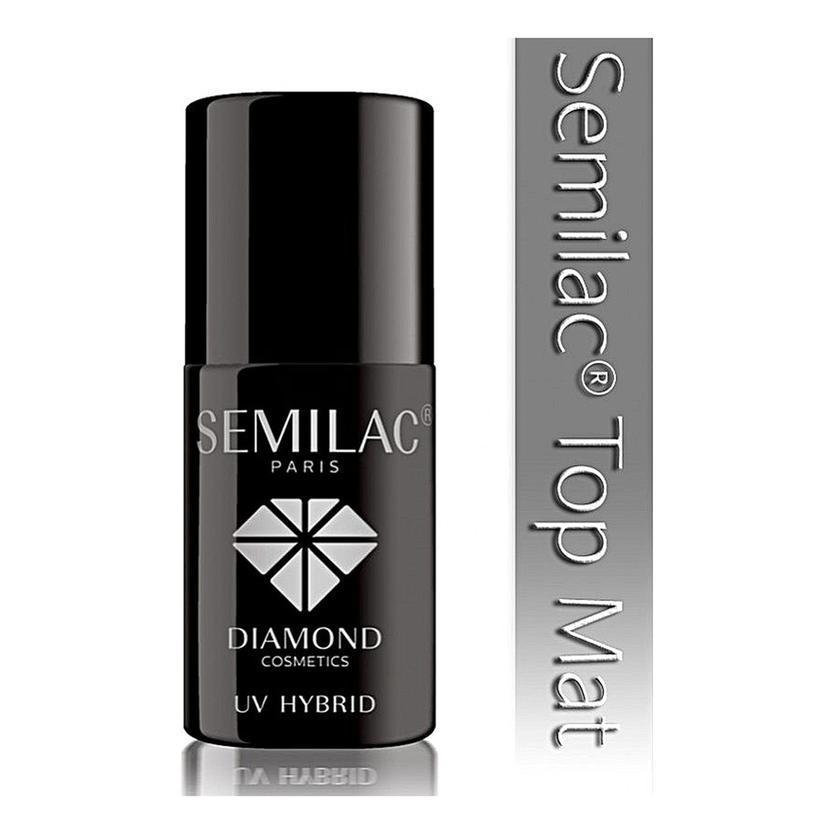 Semilac Top Mat Matujacy top do lakieru hybrydowego UV Hybrid 7ml