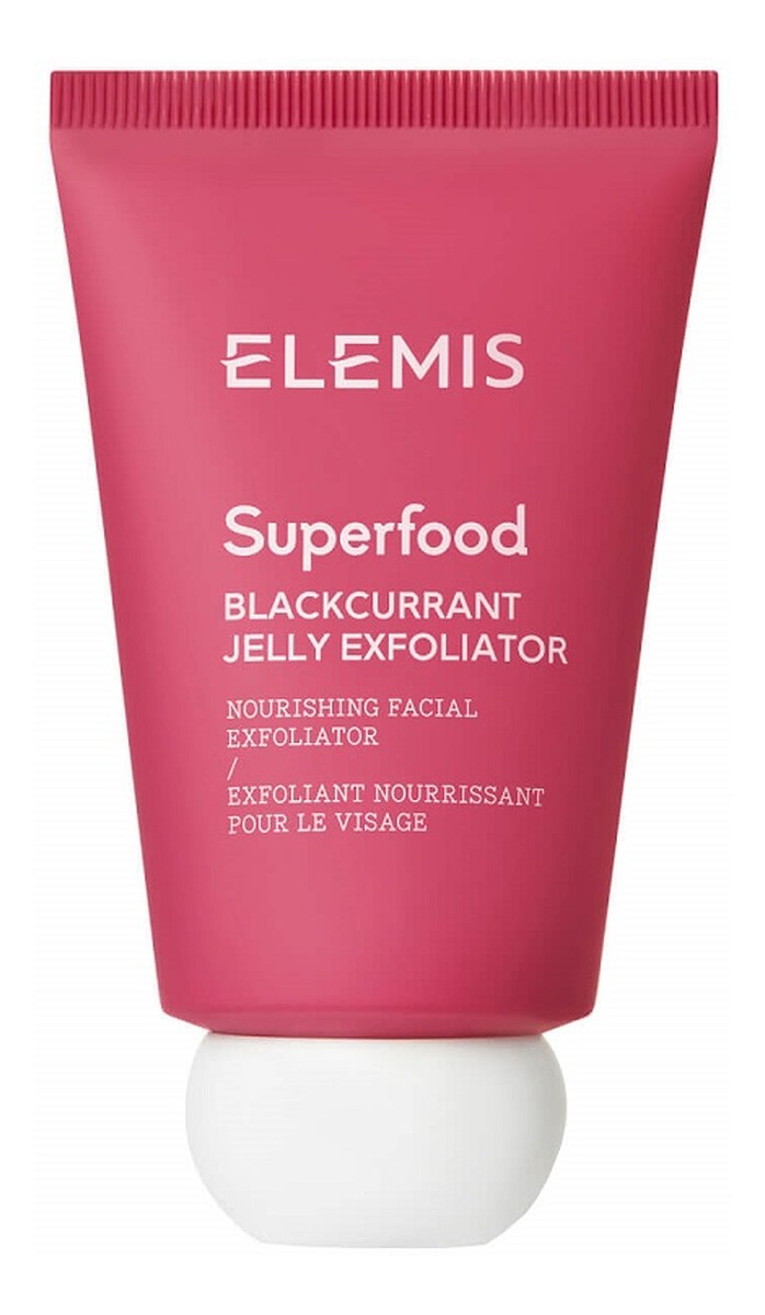 Superfood blackcurrant jelly exfoliator delikatny peeling do twarzy z antyoksydantami
