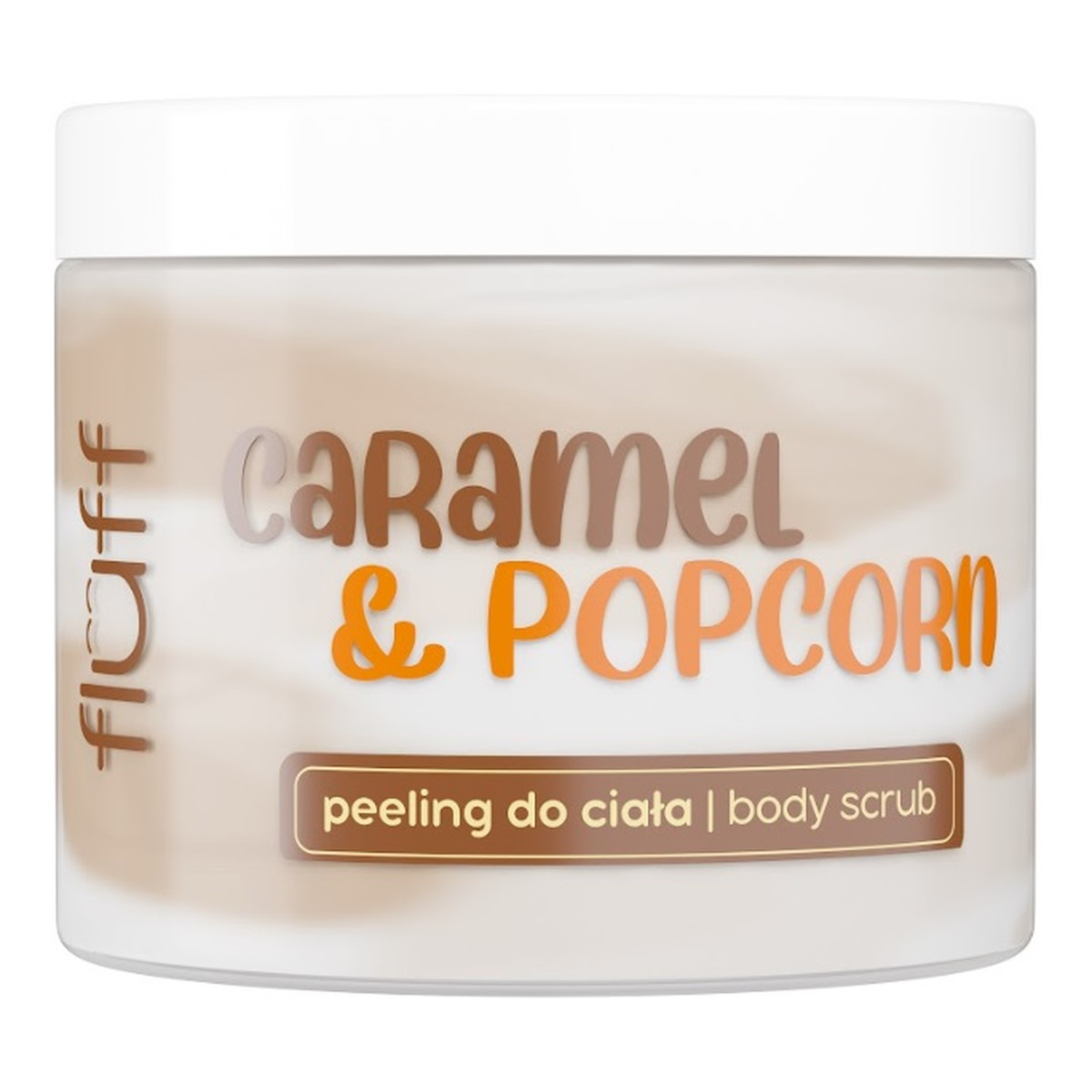 Fluff Peeling do ciała Cramel & Popcorn 160ml