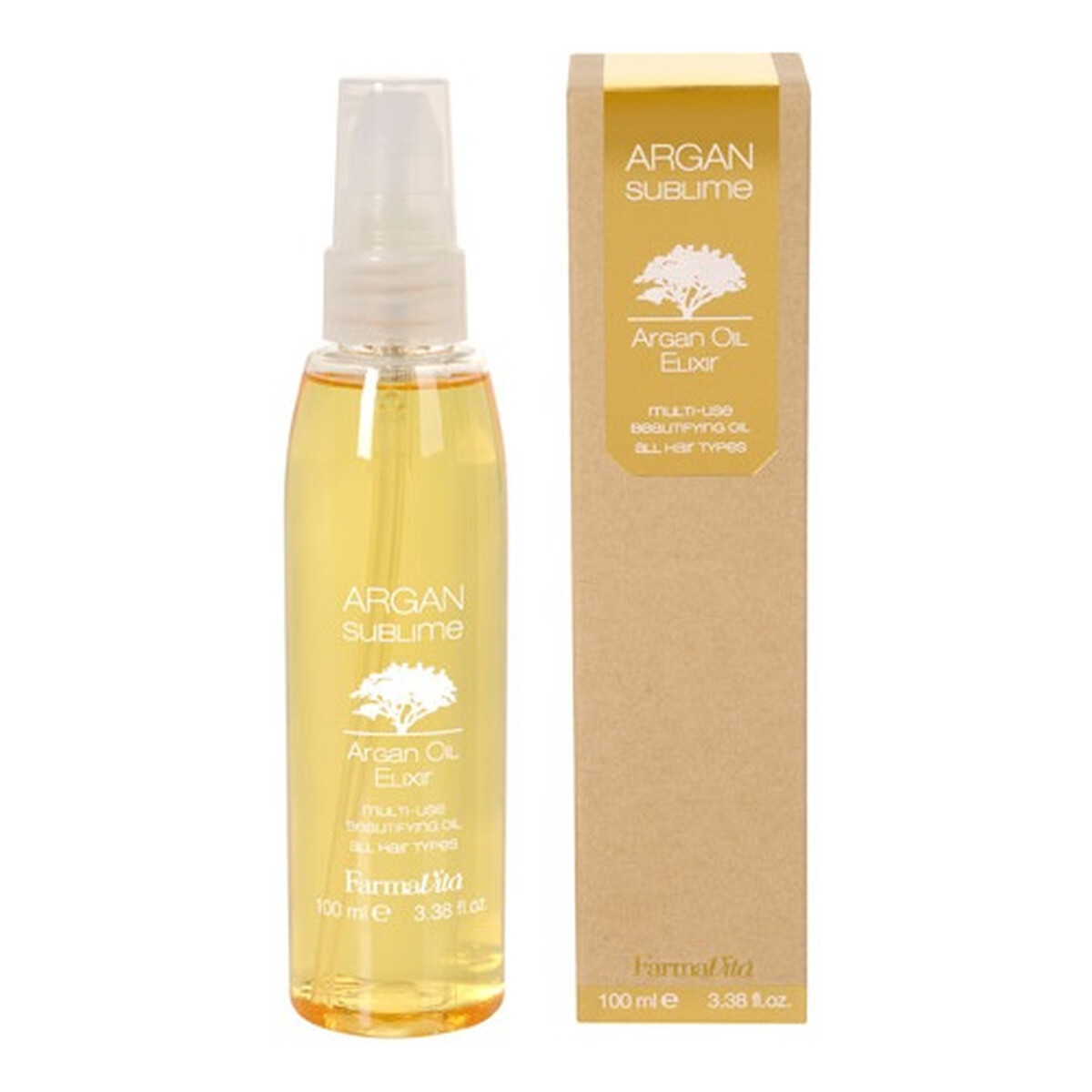 Farmavita Argan Sublime Elixir Wielofunkcyjny olejek arganowy do włosów 100ml