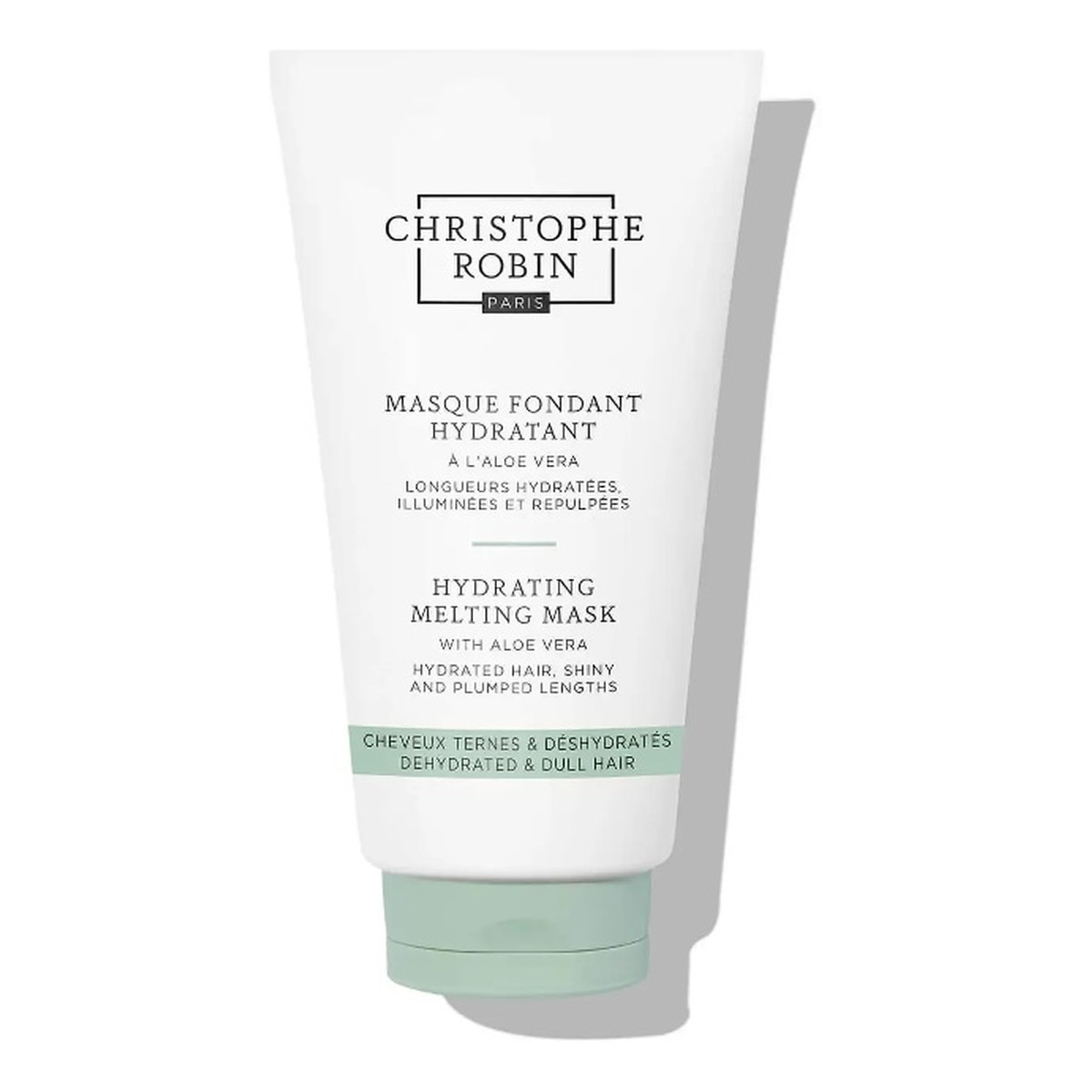 Christophe Robin Hydrating melting mask with aloe vera jedwabista maska nawilżająca do włosów suchych i matowych 75ml