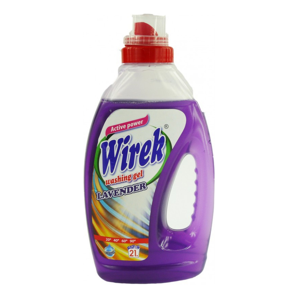 Achem Wirek Żel Do Prania Tkanin Kolorowych Lawendowy 1050ml