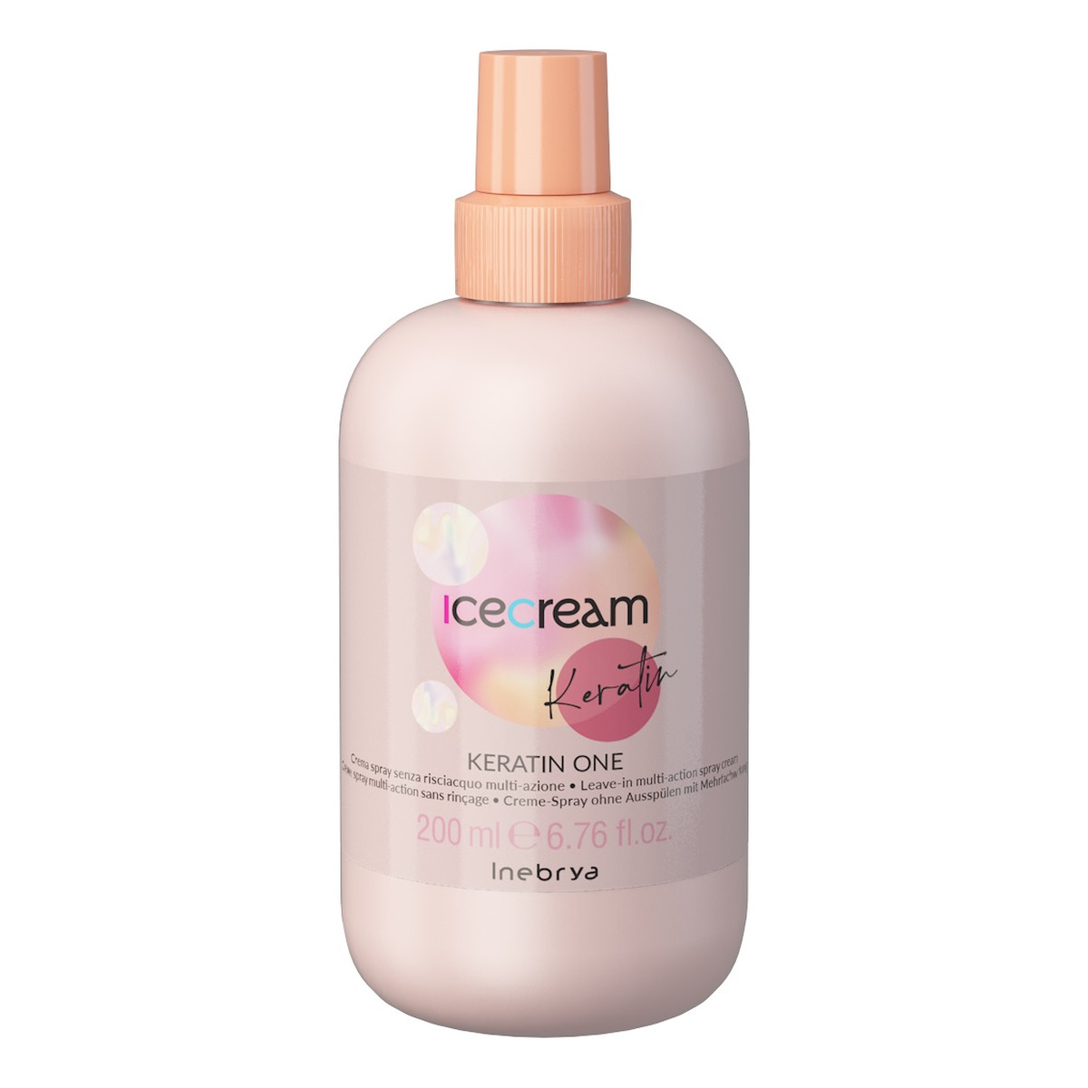 Inebrya Keratin One wielozadaniowy Krem w sprayu bez spłukiwania 200ml
