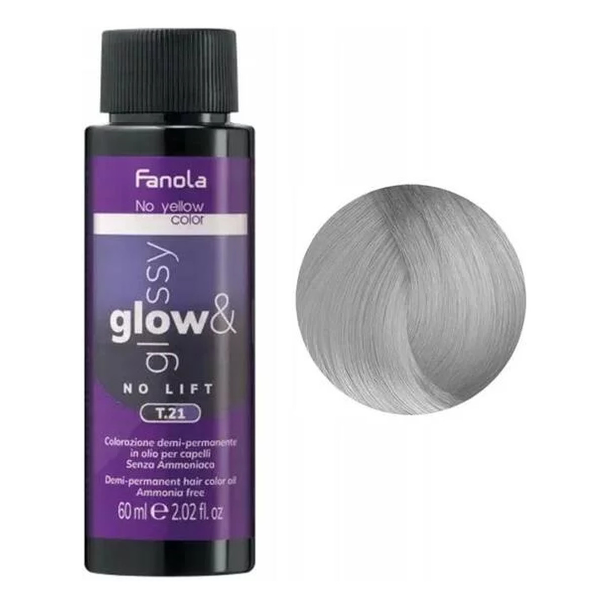 Fanola No Yellow Glow&Glossy Toner do włosów 60ml