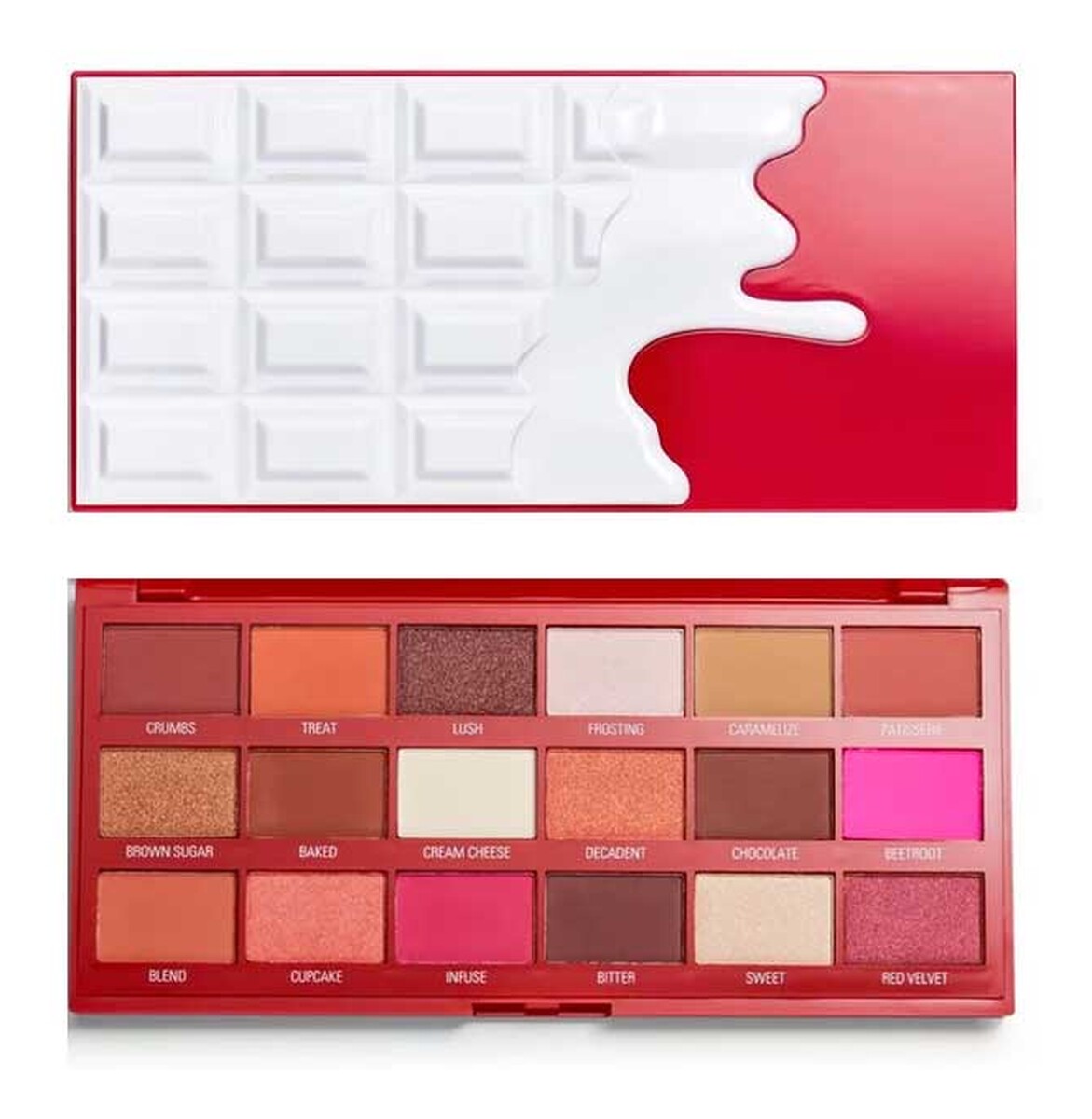 Chocolate Palette Paleta cieni do powiek Red Velvet